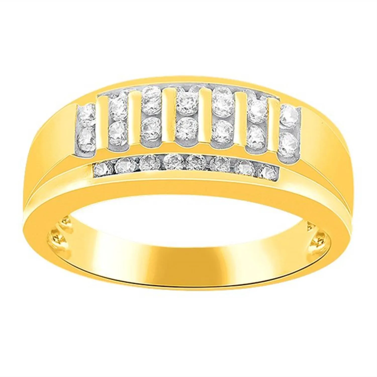 1/2 CTW Diamond Ring in 10KT Yellow Gold