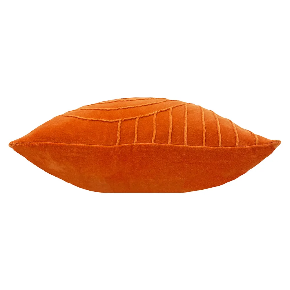 Mangata Soft Velvet Cushion Orange