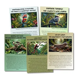 "Strange Animals of the Amazon" Kid's Activities- PLR Rights