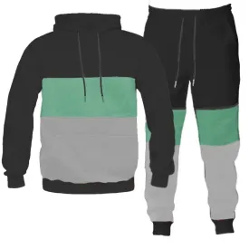 Teal Chill Ensemble Jogger Set