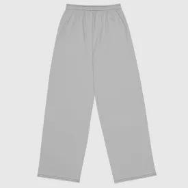 Unisex wide-leg pants - Light Grey